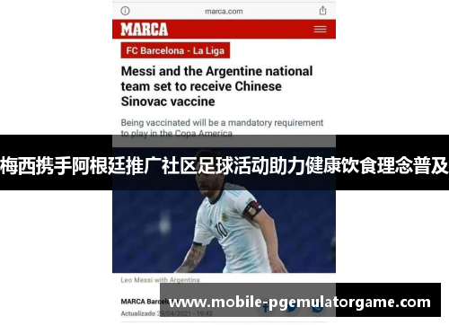 梅西携手阿根廷推广社区足球活动助力健康饮食理念普及