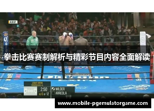 拳击比赛赛制解析与精彩节目内容全面解读 拳击比赛赛制解析与精彩节目内容全面解读